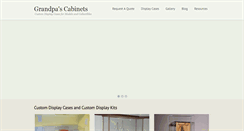 Desktop Screenshot of grandpascabinets.com